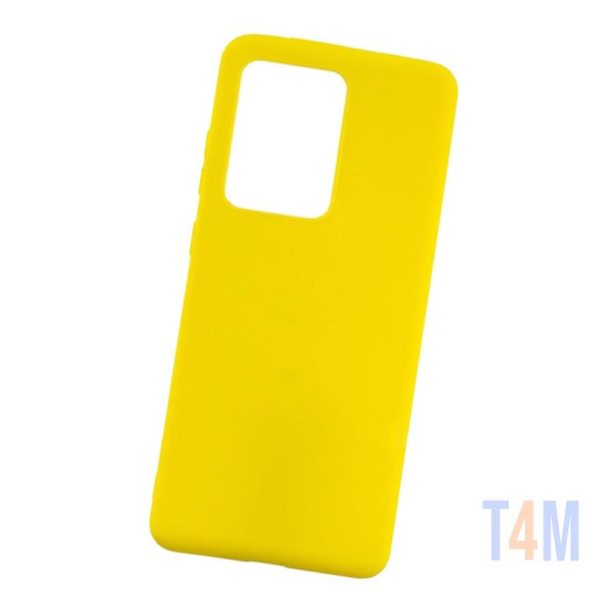 Funda de Silicona para Samsung Galaxy Note 20 Ultra Amarillo